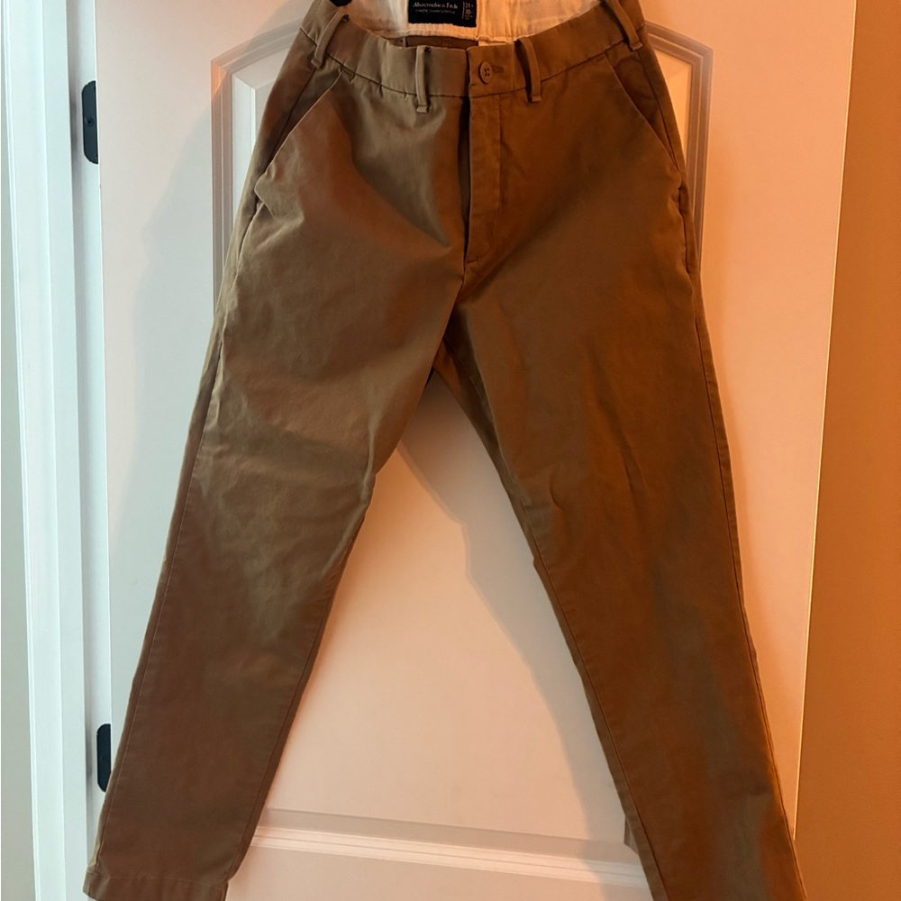 Abercrombie & Fitch Men's Brown Chinos